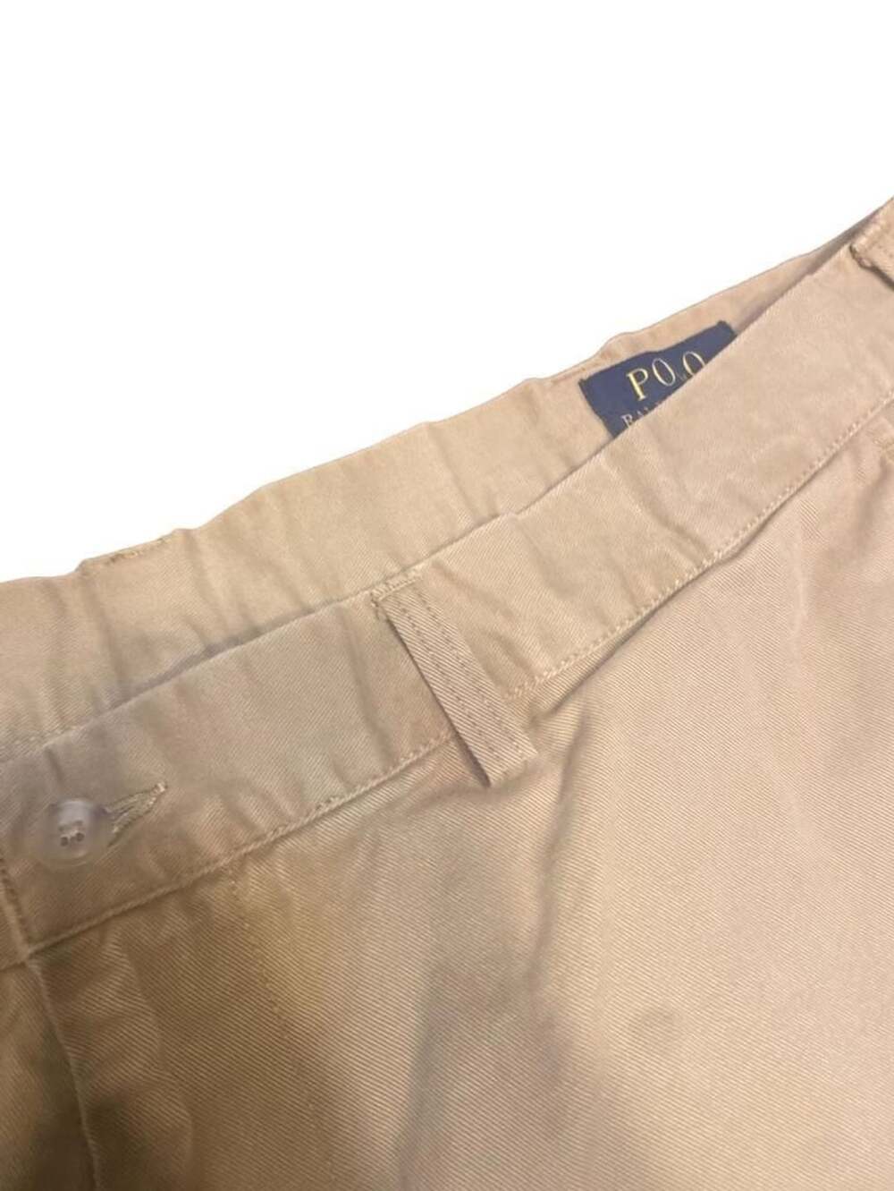 Polo Ralph Lauren Chino Shorts Size 40 Khaki Classic Fit 6 Inch